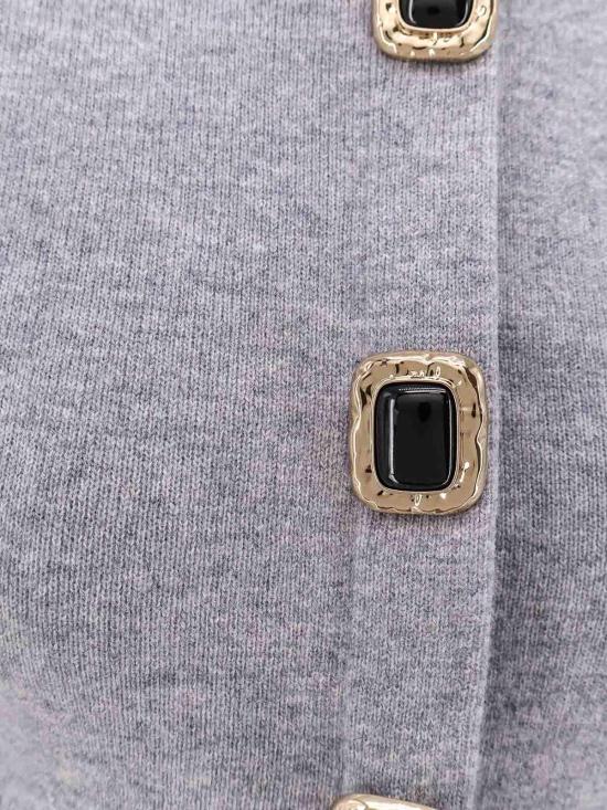 25FW 셀프 포트레이트 울 가디건 AW25018CAGRGREY Grey - SELF PORTRAIT