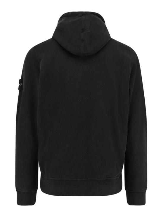  스톤 아일랜드 후드 티셔츠 K2S156100029S0A20V0029 Black - STONE ISLAND