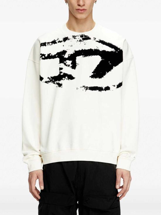  디젤 긴팔 티셔츠 A130510DQAK141A White - DIESEL