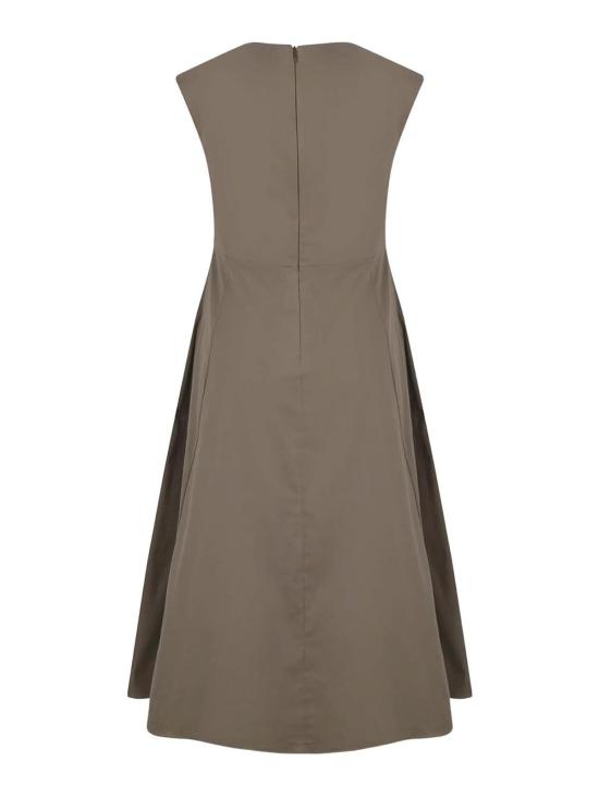 25SS 그랑싸쏘 미디 스커트 7226554300480C Green - GRAN SASSO