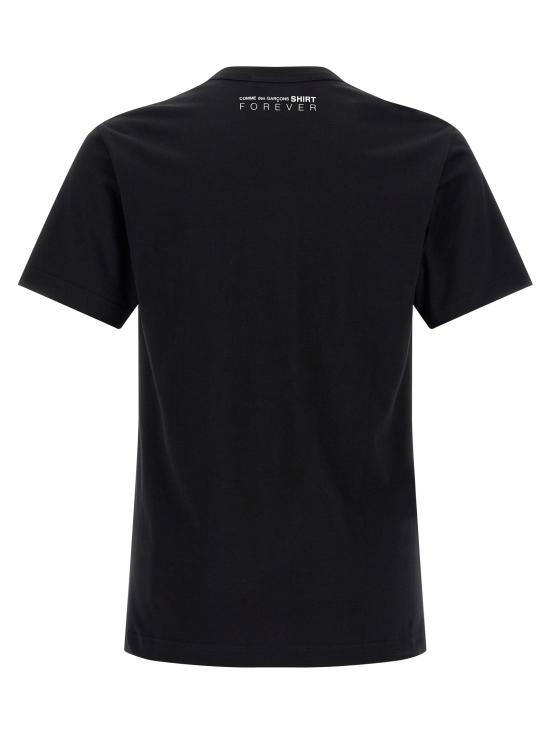 25FW 꼼데가르송 반팔 티셔츠 FZT004PER 1 NERO - COMME DES GARCONS