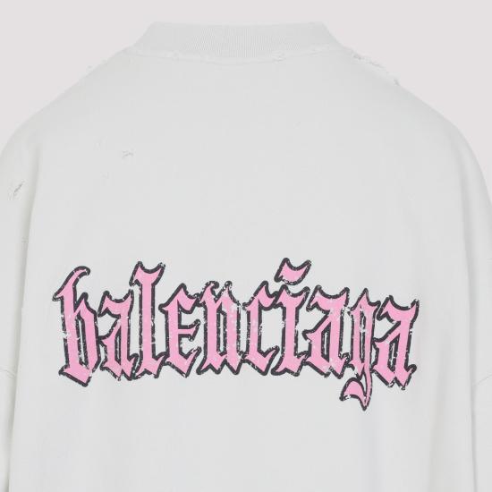 25FW 발렌시아가 숏 원피스 838718 TSVW5 9012 DIRTY WHITE - BALENCIAGA