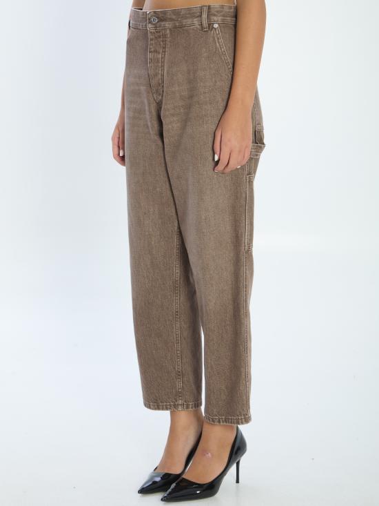 25FW 보테가베네타 데님 팬츠 841022 BROWN - BOTTEGA VENETA