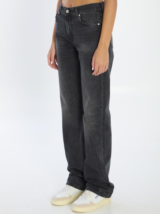 25FW 하이쿠레 데님 팬츠 HEW03358 BLACK - HAIKURE