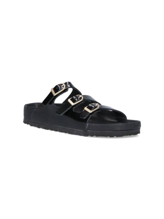 25FW 버켄스탁 샌들 1029385 SHINE BLACK Black - BIRKENSTOCK