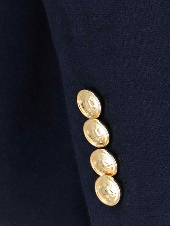 25FW 폴로 랄프로렌 셀던 울 크레이프 재킷 211 910134 001 Blue - POLO RALPH LAUREN