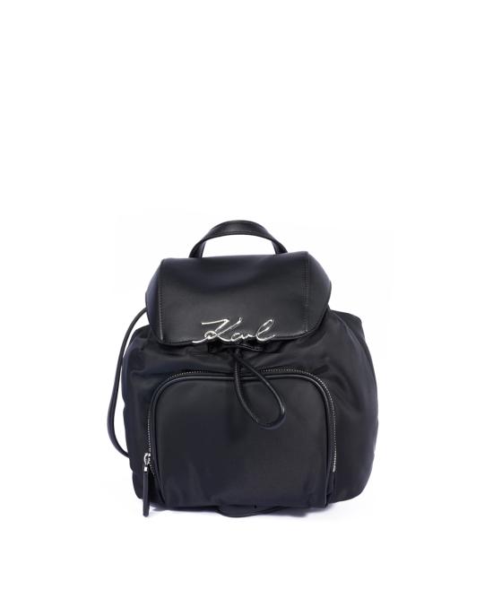 25FW 칼라거펠트 백팩 A3W30027 1A Black Nickle NERO