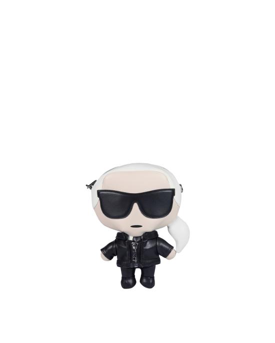25FW 칼라거펠트 크로스백 A3W30186 900 BIANCO NERO