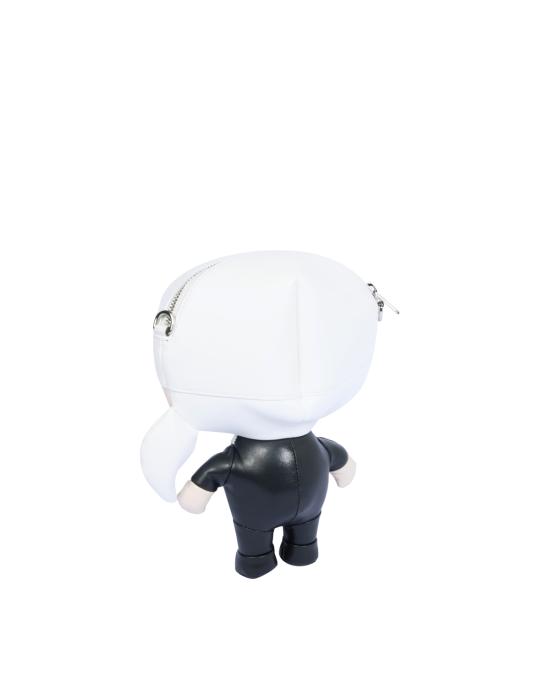 25FW 칼라거펠트 크로스백 A3W30186 900 BIANCO NERO - KARL LAGERFELD