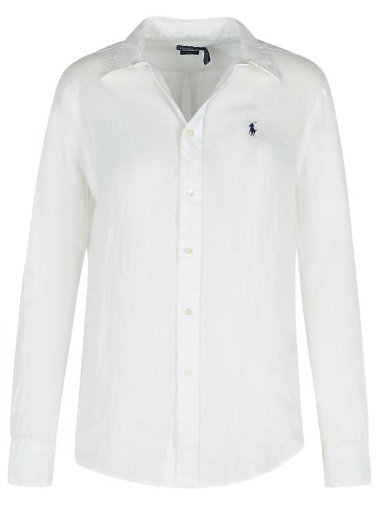 25FW 폴로 랄프로렌 블라우스 211970730001 WHITE DOM