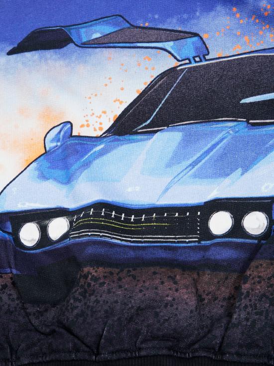 25FW [키즈] 몰로 티셔츠 1W25J203 MATTIS 4991 CAR BLUE - MOLO