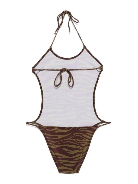  디 아티코 숏 원피스 250WBA00001PAA014PR997 Green - THE ATTICO