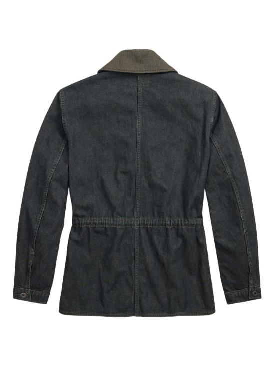  더블알엘 자켓 RRL 숄 칼라 휴고  인디고 - RRL