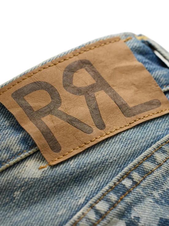  더블알엘 데님 팬츠 RRL 페인트 스플래터 진 페니모어 - RRL