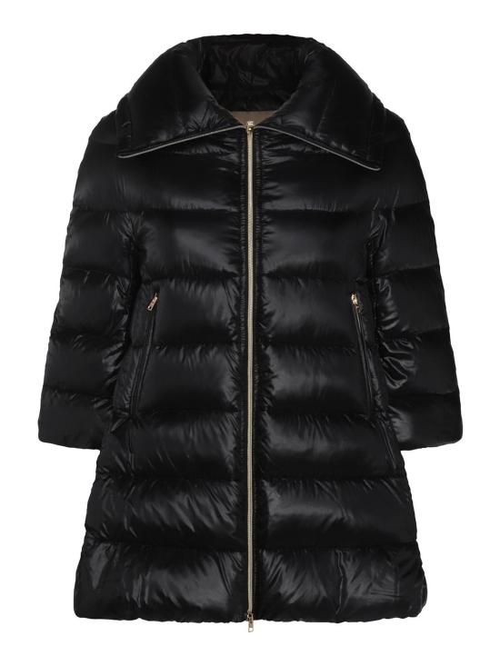 25FW 에르노 클레오페 A-쉐입 다운 코트 PI0001DIC12017Z9300 Black