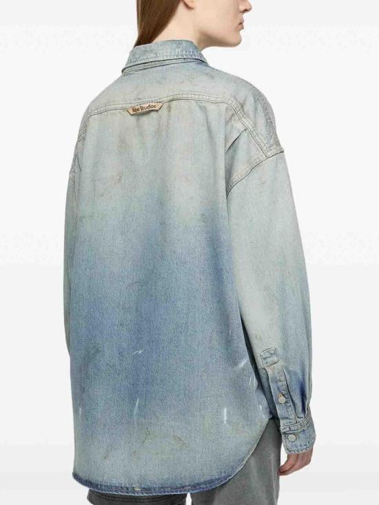  아크네 스튜디오 데님 셔츠 CB0103BLUE Light Wash - ACNE STUDIOS