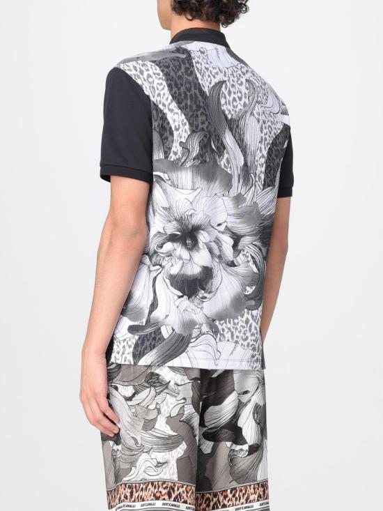 25SS 저스트까발리 폴로 티셔츠 78OAGE11CJ116 899 Black - JUST CAVALLI