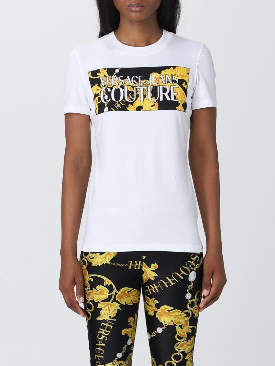  베르사체 반팔 티셔츠 75HAHE01CJ02E G03 White