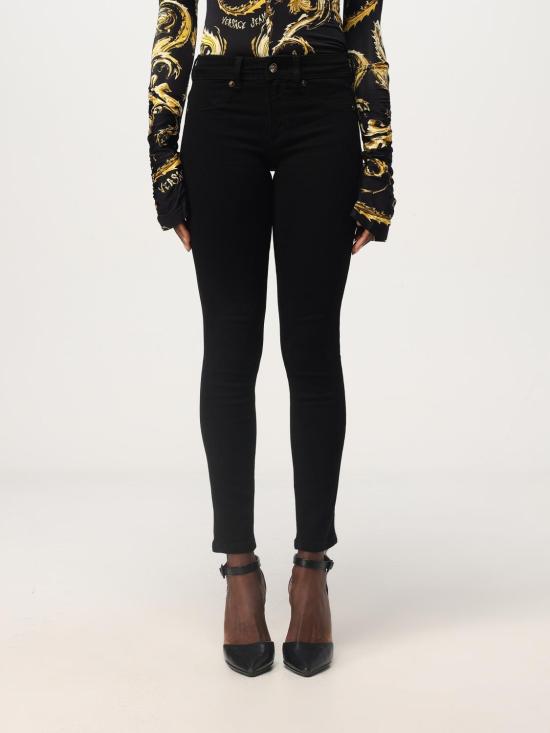 25FW 베르사체 데님 팬츠 77HAB5J0CDW00 909 Black