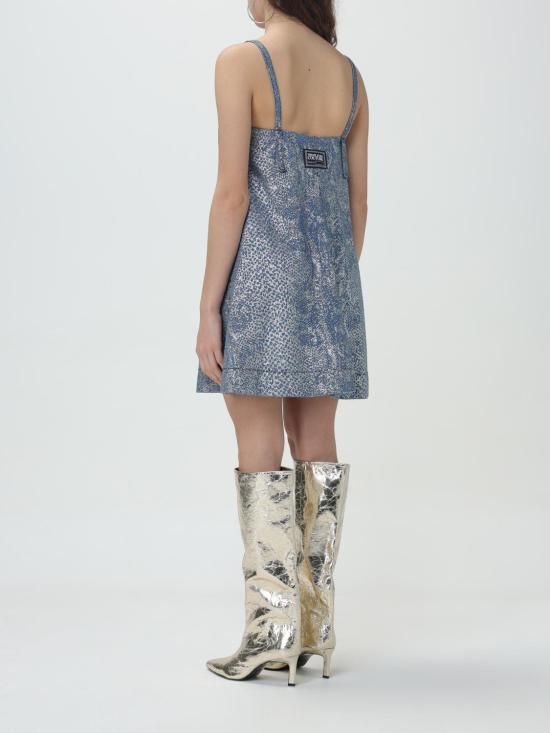  베르사체 숏 원피스 76HAO954DS013 904 Blue - VERSACE
