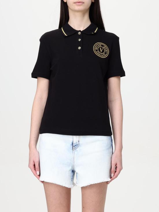 25SS 베르사체 폴로 티셔츠 78HAGT00CJ01T G89 Black