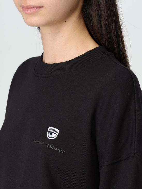  키아라 페라그니 스웨터 77CBIT01CFT03 899 Black - CHIARA FERRAGNI