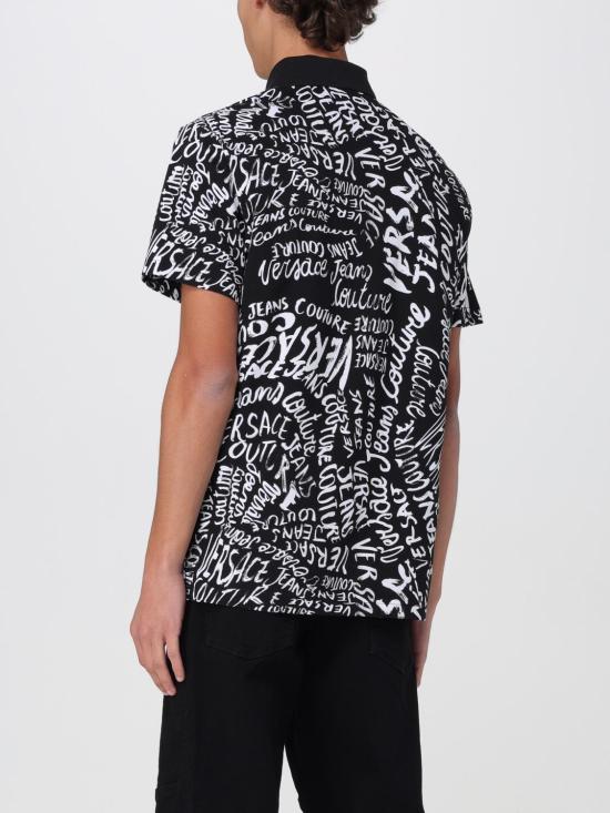 25SS 베르사체 반팔 티셔츠 78GAG6R0JS459 L01 Black - VERSACE