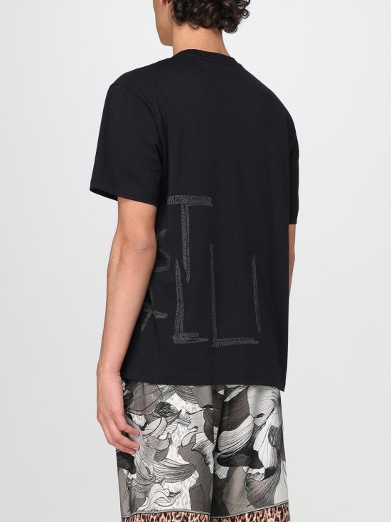 25SS 저스트까발리 반팔 티셔츠 78OAHT02CJ500 899 Black - JUST CAVALLI