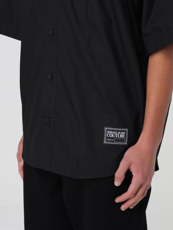 25SS 베르사체 반팔 셔츠 78GAL225N0132 899 Black - VERSACE