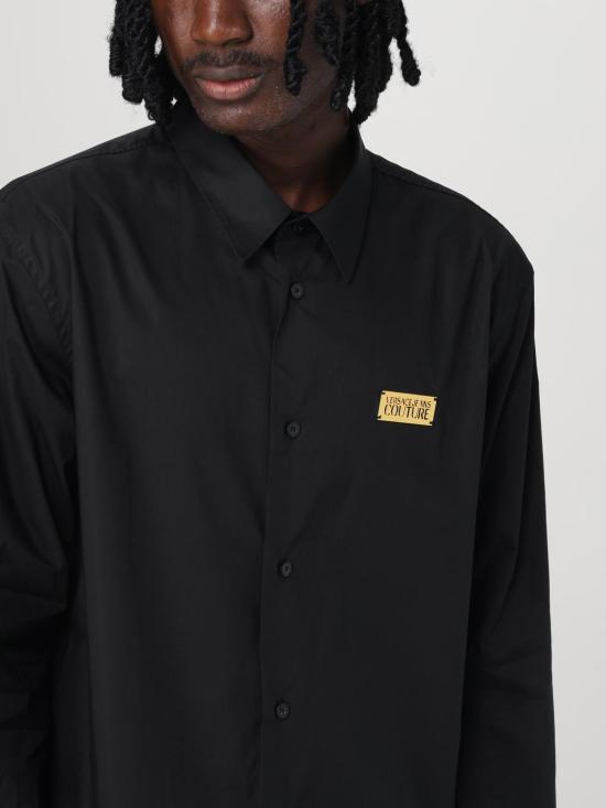  베르사체 긴팔 셔츠 77GALYR1CN002 899 Black - VERSACE