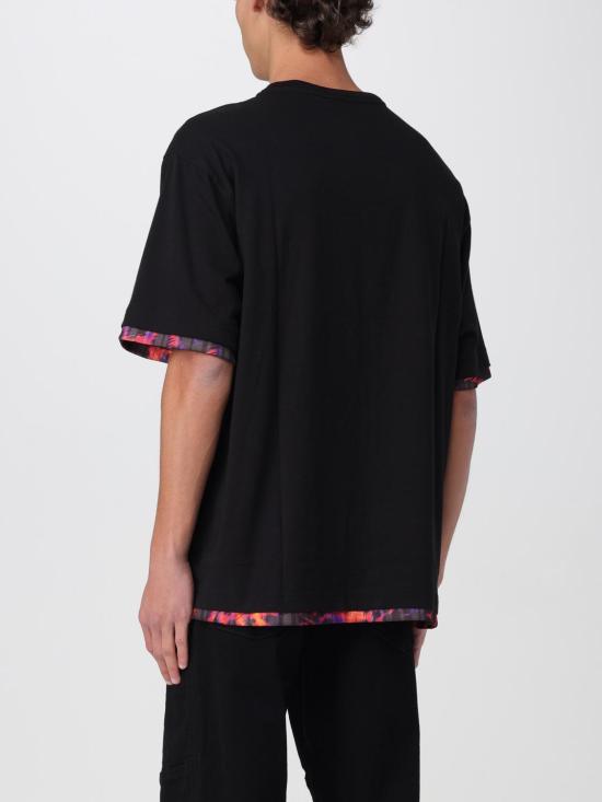 25SS 베르사체 반팔 티셔츠 78GAH6X1J0001 899 Black - VERSACE