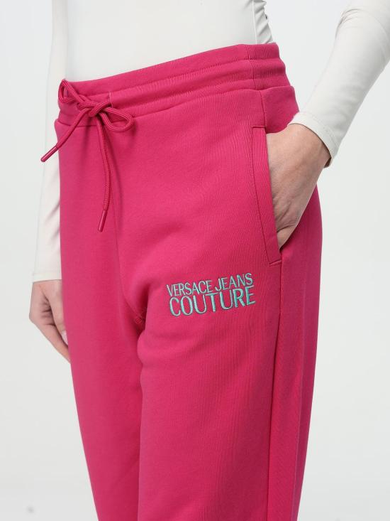 24FW 베르사체 트레이닝/조거 팬츠 77HAAT06CF01T 477 Fuchsia - VERSACE