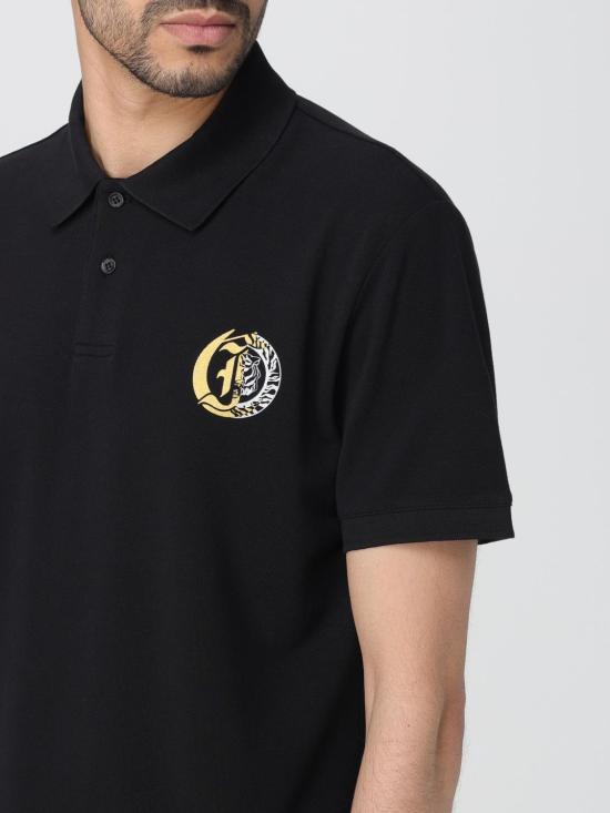 저스트까발리 폴로 티셔츠 76OAGG19CJ316 899 Black - JUST CAVALLI