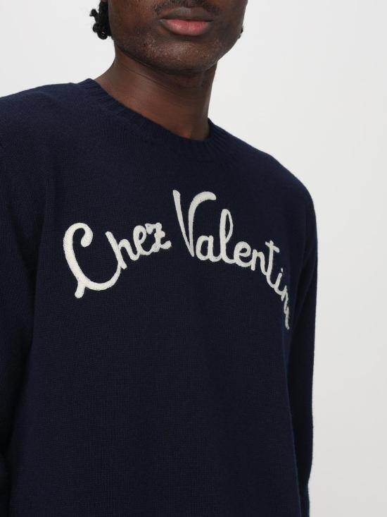 25FW 발렌티노 가라바니 스웨터 6V3KC33LAR8 D51 Blue - VALENTINO GARAVANI