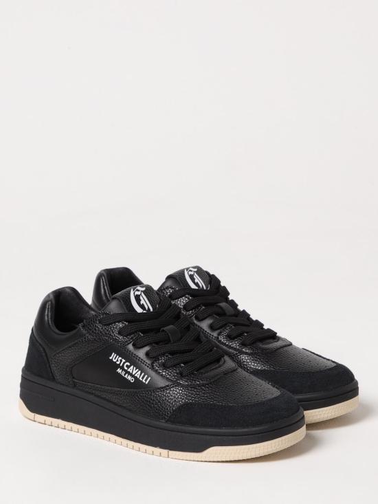 25SS 저스트까발리 뮬/슬리퍼 78QA3SM8ZPA90 899 Black - JUST CAVALLI