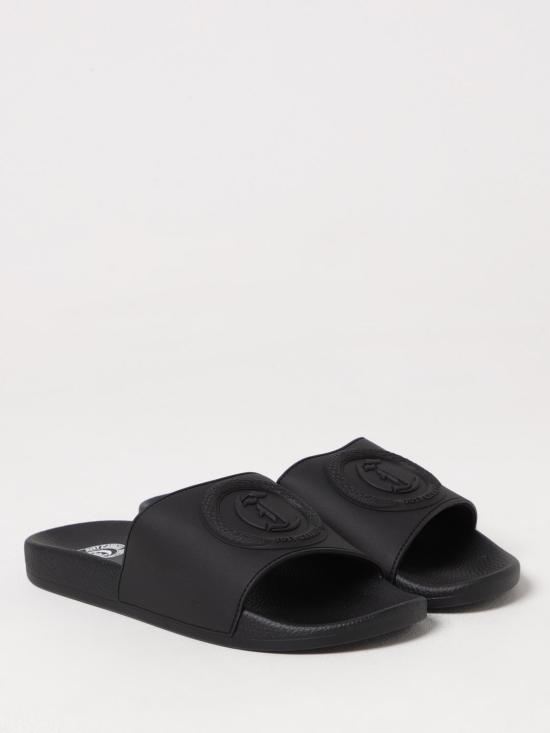 25SS 저스트까발리 뮬/슬리퍼 78QA3SZ4ZSC30 899 Black - JUST CAVALLI