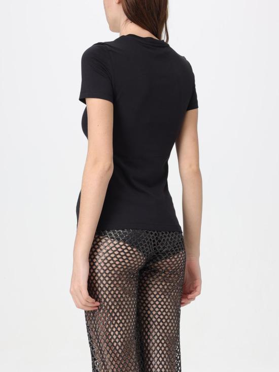  저스트까발리 반팔 티셔츠 76PAHE08CJ112 899 Black - JUST CAVALLI