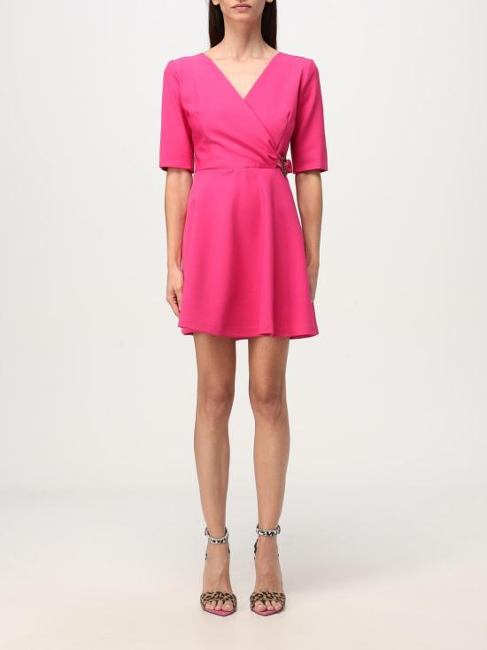 24FW 베르사체 숏 원피스 77HAO932N0394 477 Pink