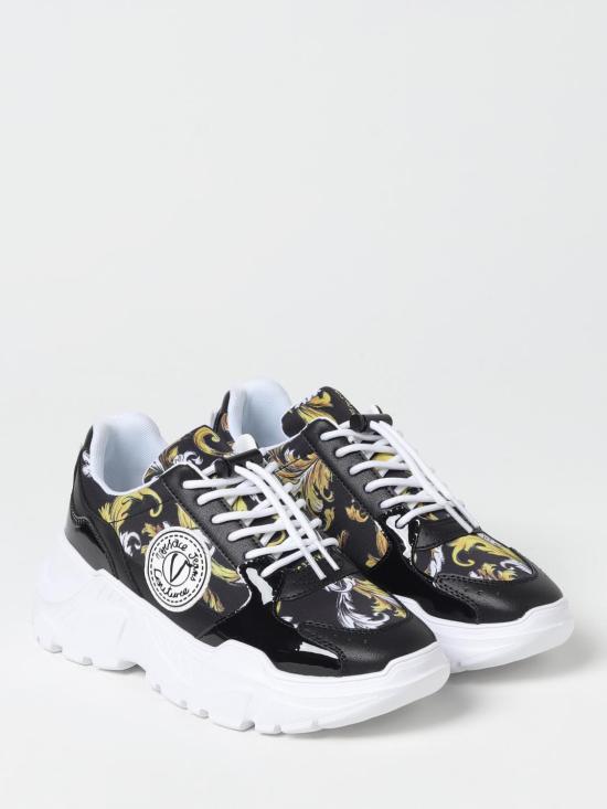 25SS 베르사체 뮬/슬리퍼 78VA3SC7ZSC60 G89 Black - VERSACE