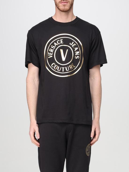 25SS 베르사체 반팔 티셔츠 78GAHT01CJ00T G89 Black