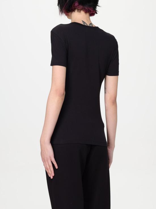 25SS 베르사체 반팔 티셔츠 78HAHT00CJ03T G89 Black - VERSACE