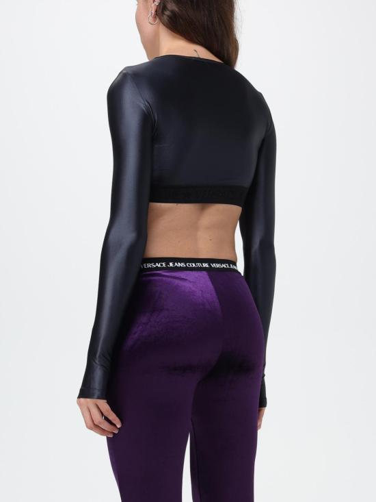  베르사체 이브닝 티셔츠 75HAH218J0062 899 Black - VERSACE