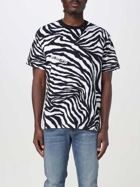 25SS 베르사체 반팔 티셔츠 78GAH6R0JS455 L01 Black