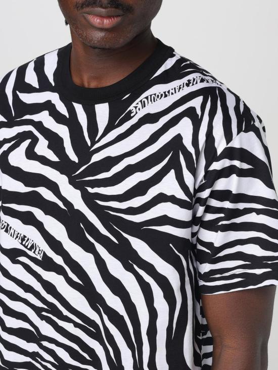 25SS 베르사체 반팔 티셔츠 78GAH6R0JS455 L01 Black - VERSACE