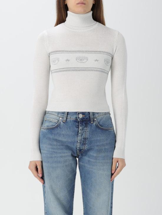  키아라 페라그니 터틀넥 77CBFH19CMA10 003 White