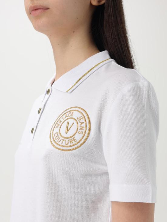 25SS 베르사체 반팔 티셔츠 78HAGT00CJ01T G03 White - VERSACE