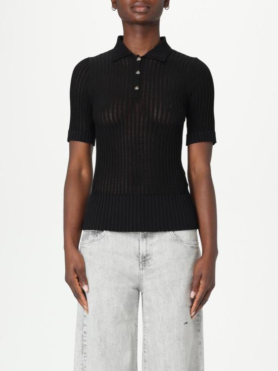 25SS 제니 폴로 티셔츠 78AAF802CMX26 899 Black