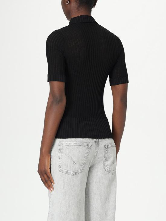 25SS 제니 폴로 티셔츠 78AAF802CMX26 899 Black - GENNY