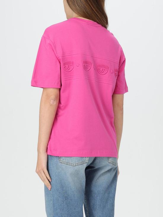  키아라 페라그니 반팔 티셔츠 77CBHK09CJK01 344 Violet - CHIARA FERRAGNI