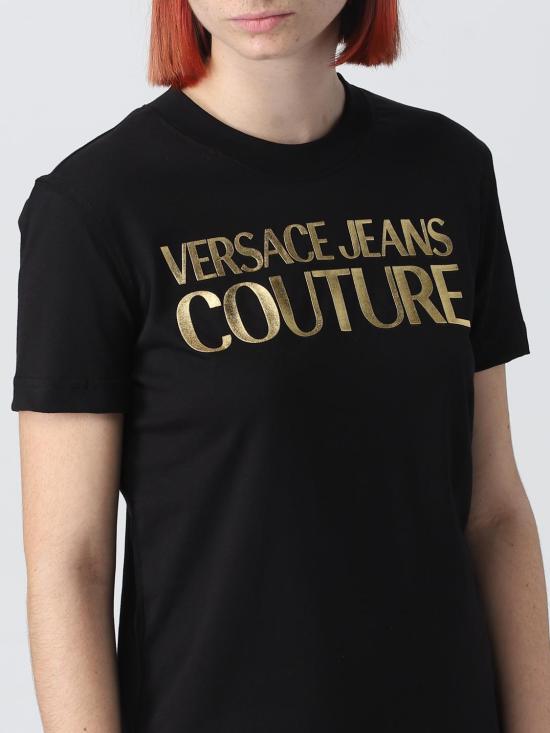  베르사체 반팔 티셔츠 75HAHT01CJ00T G89 Black - VERSACE
